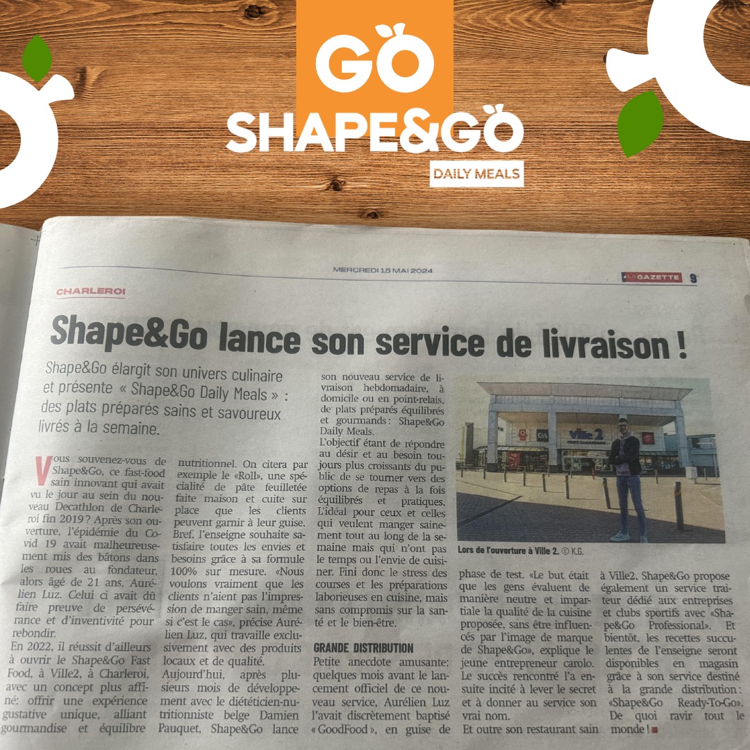 Article de presse sur le service Daily Meals